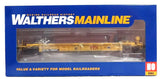 HO Scale Walthers MainLine 910-8431 TTX TTX Trailer Train Red "Forward Thinking" TTX logo w/yellow conspicuity stripes DTTX 55617 Thrall Rebuilt 40' Well Car