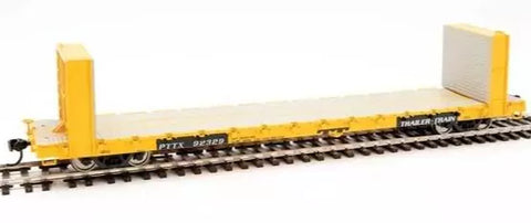 HO Scale Walthers 910-5849 Trailer Train PTTX 92329 60' PS Bulkhead Flatcar