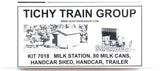 HO Scale Tichy Train Group 7018 Wayside Structures Handcar Shed/Milk Station Kit