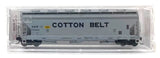 N Scale Micro Trains 9300210 Cotton Belt SSW #73994 3-Bay Covered Hopper