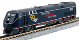 N Scale Kato 176-6035-DCC Amtrak 100 "Midnight Blue" 50th Anniversary P42