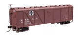 HO Walthers MainLine 910-40703 Santa Fe 124350 40' ARA Single Sheathed Boxcar