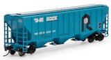 N Scale Athearn 27416 Rock Island 630209 Bankruptcy Blue PS 4427 Covered Hopper