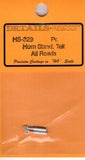 HO Scale Details West HS-329 Horn Stand, Tall All Roads