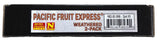 N Scale Micro Trains 983 05 098 Pacific Fruit Express 40' Steel Reefer 2-Pack