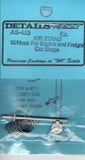 HO Scale Details West AS-453 Air Stand w/Hose for Engine and Freight Car Shops
