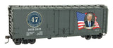 HO Micro Trains 3100001 President Trump Commemorative 40' Plug-Door Boxcar Kit