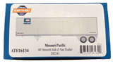 HO Scale Athearn 16134 Missouri Pacific MP/MPZ 202241 40' Fruehauf Trailer