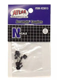 N Scale Atlas 23015 AccuMate Magnetic Knuckle Coupler 1 pr