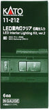 N Scale Kato 11-212 Passenger Car Interior Lighting Kit Version 2 (2012) pkg (6)