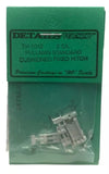 HO Scale Details West TH-1012 2 Ea. Pullman Standard Cushioned Fixed Hitch