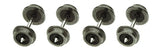 N Scale Atlas 22020 33" Blackened Metal Wheels pkg (12)
