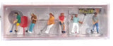 HO Scale Faller Gmbh 151693 Miniature Golf Players Figures (6) pcs