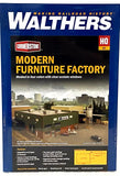 HO Scale Walthers Cornerstone 933-4108 Modern Furniture Factory Kit