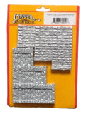 HO Scale Chooch 8401 Cut Stone Stepped Tunnel Abutment pkg (2)