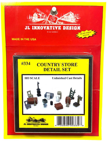 HO Scale JL Innovative Design 334 Country Store Detail Set Kit