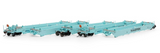 HO Scale Athearn 98923 Santa Fe Leasing SFLC 254354 ex-Maersk Maxi I Well Cars