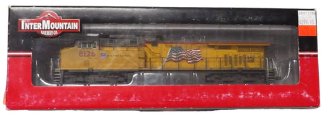 HO InterMountain 49741S-07 Union Pacific UP 8126 C45AH Gevo DCC/Sound Weathered