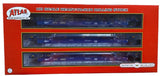 HO Scale Atlas 20006623 TTX DTTX 888737 ex-Pacer Thrall 53' 3-Unit Well Car