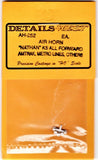 HO Scale Details West AH-252 Nathan Air Horn K5 Low Profile w/All Bells Forward