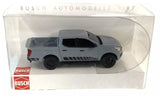 HO Scale Busch 53711 2015 Gray Nissan Navara Crew-Cab Pickup Truck