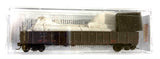 N Scale Micro Trains 105 44 271 Weathered Union Pacific UP 30017 50' Gondola