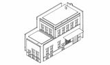 HO Scale Design Preservation Models 10300 Cutting's Scissor Company Kit
