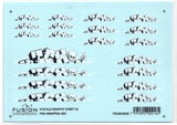 N Scale Fusion Graphics 112-160 ICH Ichabod Graffiti Decal Set #12