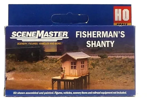 HO Scale Walthers SceneMaster 949-4110 Fisherman's Shanty Kit