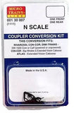 N Scale Micro Trains 130007 Rivarossi, CON-COR Locomotive Coupler Conversion Kit