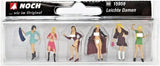 HO Scale Noch Gmbh & Co 15959 Partially-Nude Women/Prostitute Figures pkg (6)
