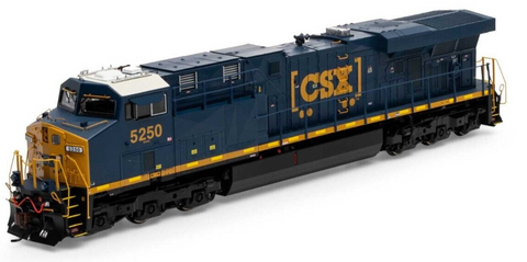 HO Scale Athearn Genesis G83192 CSX Boxcar Logo #5250 ES44DC DCC Sound