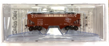 HO Scale Kadee #7527 Milwaukee Road MILW 96438 50 Ton 2 Bay Open Hopper w/Load