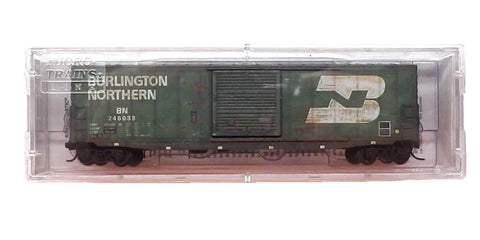 N Scale Micro Trains 180144480 Burlington Northern BN 246038 50' Boxcar