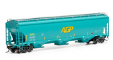 HO Scale Athearn G97148 Joseph Transportation DJTX 96087 Trinity 3-Bay Covered Hopper