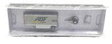 N Scale Trainworx 42893-08 ABF Freight 28' Pup Van Trailer with Converter Dolly