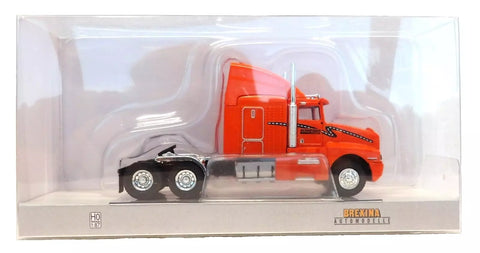 HO Brekina 85931 Schneider National 1984 Kenworth T600 Sleeper-Cab Semi Tractor