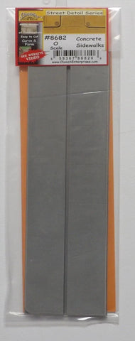 O Scale Chooch 214-8682 Large Concrete Sidewalk Flexible Sheet