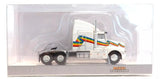 HO Brekina 85932 White w/Rainbow 1984 Kenworth T600 Sleeper-Cab Semi Tractor