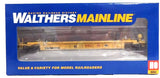 Walthers MainLine 910-8433 Red & Next Load Any Road logos w/yellow conspicuity stripes TTX DTTX 53244 Thrall Rebuilt 40' Well Car