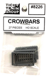 HO Scale Tichy Train 8226 Crowbars pkg (27)