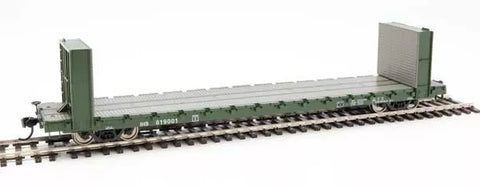 HO Walthers 910-5841 Indiana Harbor Belt IHB 819001 60' PS Bulkhead Flatcar