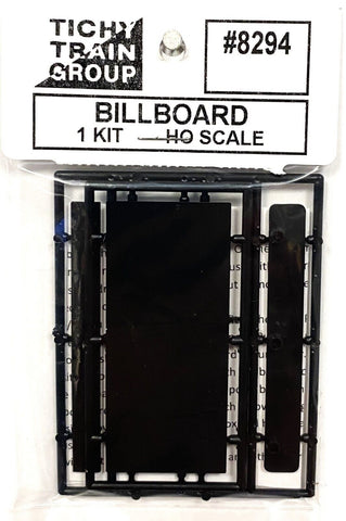 HO Scale Tichy Train Group 8294 Blank Billboard Kit