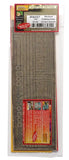 HO Scale Chooch 214-8657 Medium Cobblestone Street Details Flexible Roadway