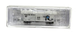 N Scale Bluford Shops 44300 Rock Island #17184 International Bay Window Caboose