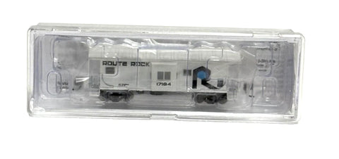 N Scale Bluford Shops 44300 Rock Island #17184 International Bay Window Caboose