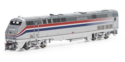 HO Scale Athearn G82279 Amtrak P40DC #822 Phase III DCC Ready