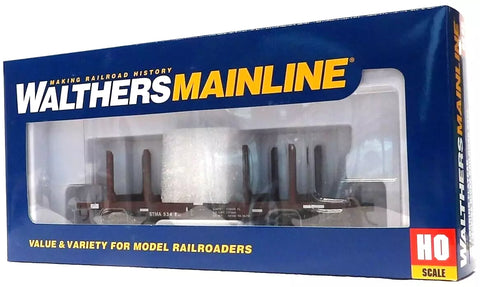 Walthers MainLine 910-50923 St Maries River Railroad 534 45' Logging Flatcar