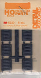 HO Scale Detail Associates 6223 GS - Gondola Drop Doors 8 Pkg