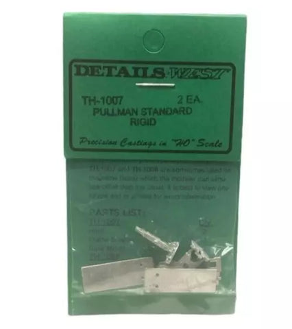 HO Scale Details West TH-1007 2 Ea. Pullman Standard Rigid